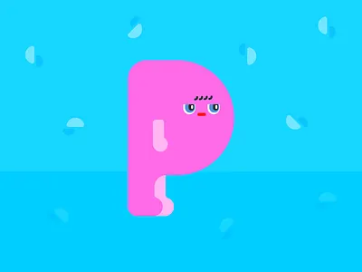 36 days of Type - P 36daysoftype 36daysoftype07 artwork characterdesign design goodtype graphic graphicdesign illustration illustrator inspiration type typography