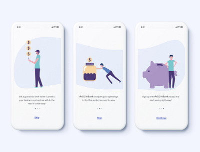 Daily UI Challenge #023 appconcept appdesign daily ui 023 dailyui dailyui 023 dailyui023 dailyuichallenge dailyuichallenge023 fintech onboarding uidesign uiinspiration