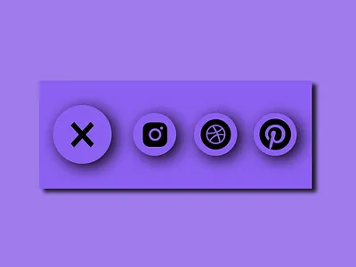 Social Share | Daily UI #010 10 100days clean daily ui daily ui 10 dailyui dailyui10 debut design share share button simple ui uiux ux