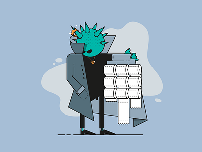 Absurd Panic adobeillustration borabula character coronavirus design funart illustration logo logotype vector vectorart