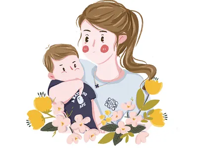 今日份人像 design design draw illustration illustration app illustration art banner design typography