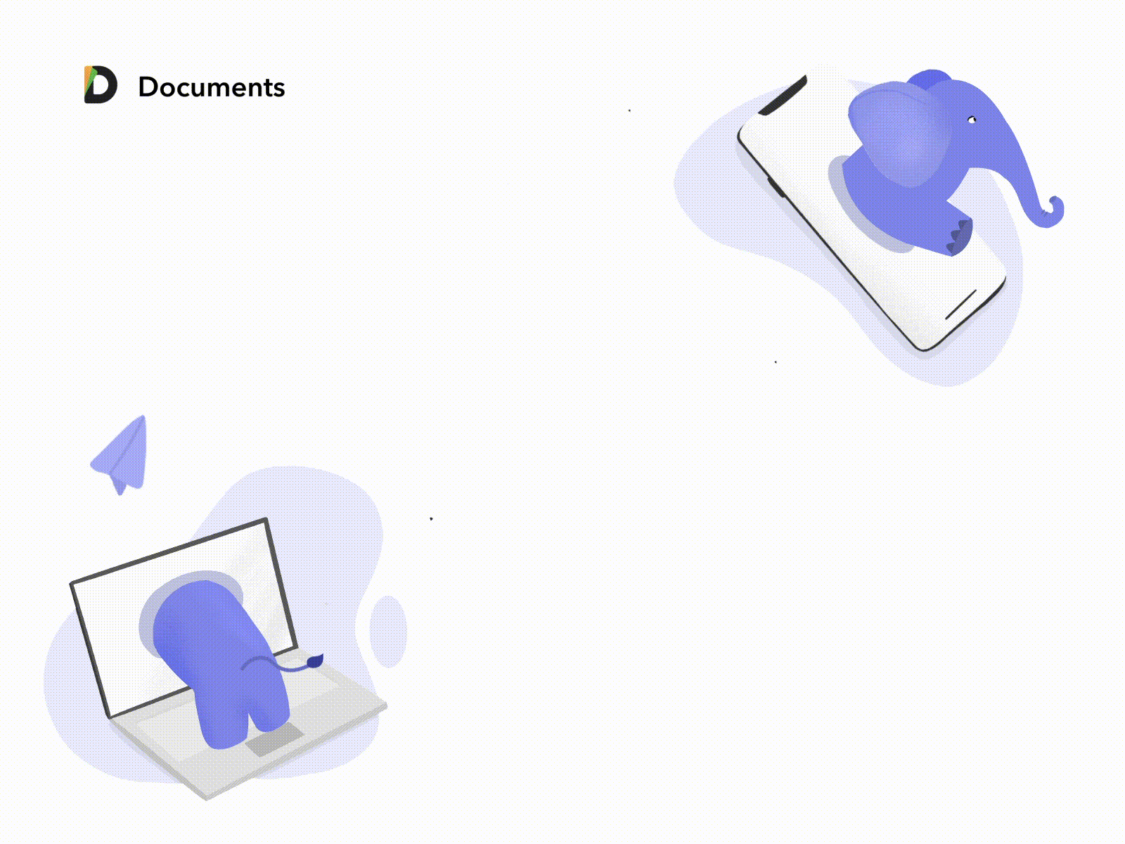 Elefant animation elefant screen