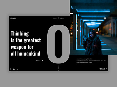 Oblivoid branding design flat typography ui ux web website website design