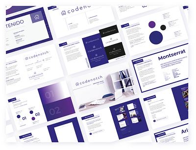 Codenotch Brand Identity Manual brand identity brand identity design brand manual identity branding identity design manual