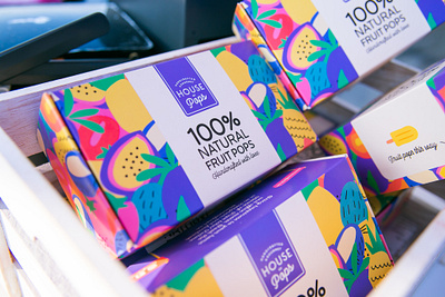 House Of Pops - Sampling box branding illustration packaging packagingdesign