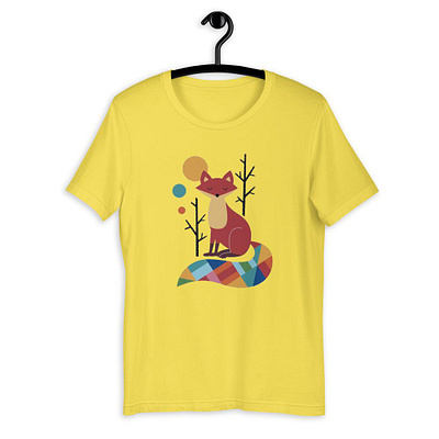 Rainbow Fox T-Shirt art direction branding creative design fashion fox graphic kids tshirt