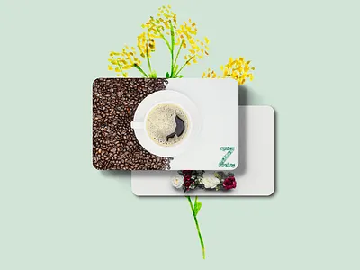 Zen Coffee Bar Las Vegas Gift Card Concept V1 davron bowman design concepts gift card designer giftcard las vegas content producer modern photoshop simple zen zen coffee bar las vegas