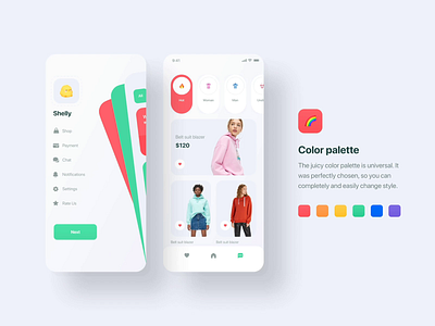 Marvie iOS App UI Kit animation animation after effects app clean colorful concept design gallery minimal mobile mobile design store typography ui ui kit ui8 ux video