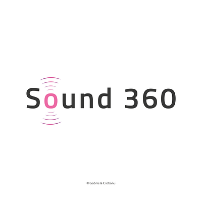 Sound 360 Logo | First Proposal branding flat icon illustration logochallenge logocore logodesign logotype minimal sci fi sci fi sound logo soundwave typography