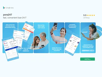 Google Play Screenshots app branding design finance graphic mobile play sketch store ui vector