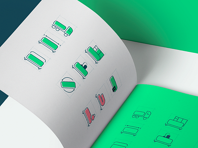 Icons design flat icon illustration illustrator minimal ui vector web