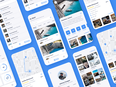 Travel app clean clean design clean ui cleandesign concept design gsndesign map mobile app mobile ui travel travel app ui uiux ux