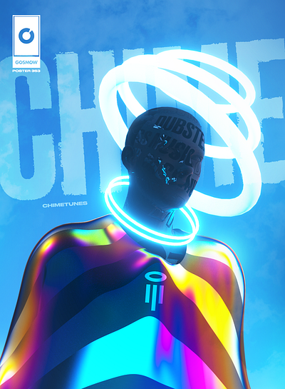 Gosmow - Poster 353 3d 3d art 3d artist cinema4d design everyday gradient octane poster poster art render