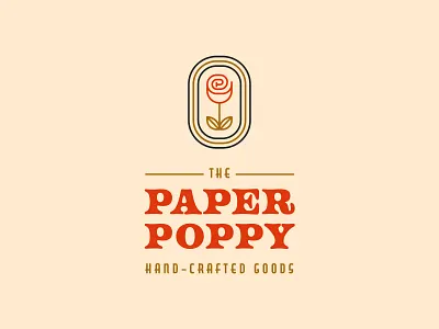 dribbble mockup 03 badge branding color palette flower flower logo icon logo modern logo simple logo typography