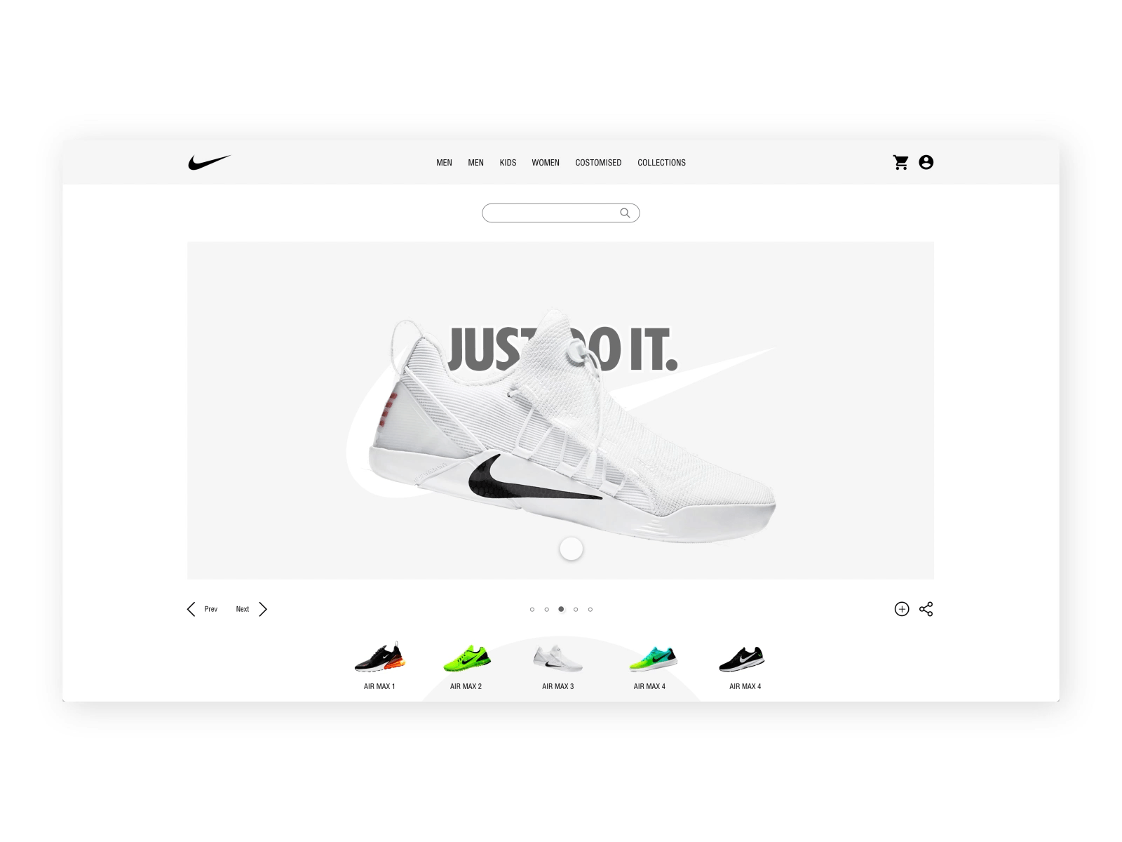 Nike Animated Landing Page animated gif animation branding branding concept design graphic design motion motion design motiongraphics ui ui design uiux uiuxdesign user experience user interaction userinterface ux uxdesign