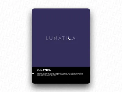 LUNATICA brand design icon logo