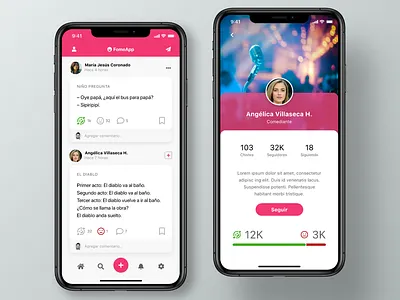 Mobile App for Jokes Social Network apps mobile social network