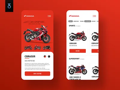 Motorcycle UI designs, themes, templates and downloadable graphic ...