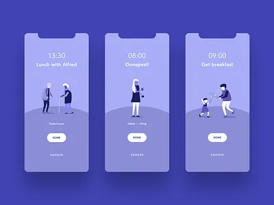 Mindler — Patient's Notifications alzhheimer app application dementia health health app mental mental health mental health awareness mentalhealth mindler patient ui ux ux ui uxdesign uxui