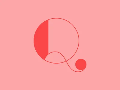 36 Days of Type: Q 36 days of type color custom type design lettering letters q type typography