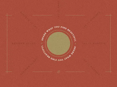 Share What You Find Beautiful graphic positive type