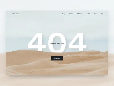 Daily UI 008 - 404 Page Not Found 404 design minimal typography ui ux web webdesign website