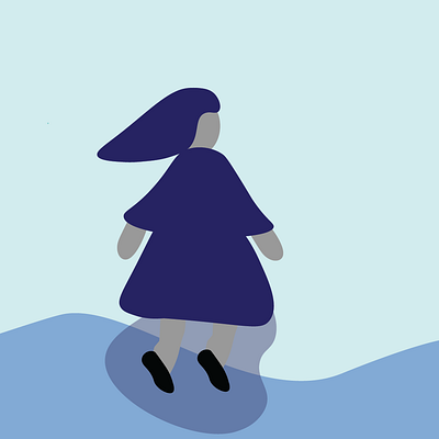 The Flying Nun character design illustration