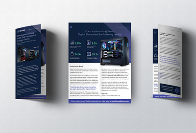 bi-fold brochure design bifold brochure brand design design designer print design