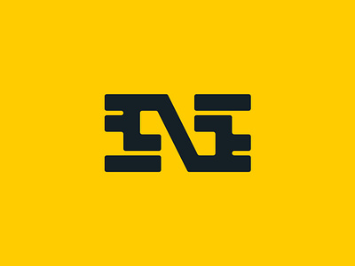 Letter N 36daysoftype 36daysoftype07 branding design design letter letter n lettermark logo logodesign logomark type typography vector