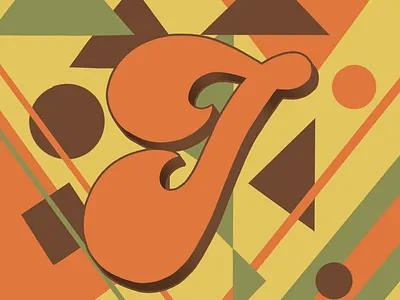 36 Days of Type I 36daysoftype 36daysoftype07 70sdesign 70sscript graphic designer hand drawn type hand lettering illustration illustrator lettering script lettering typography