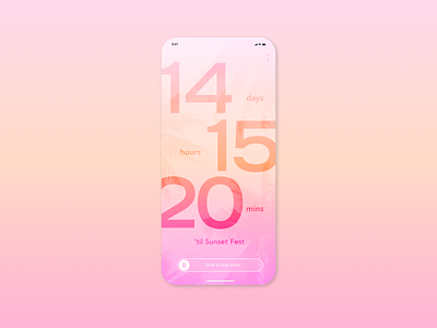 #014 // Countdown Timer alarm countdown daily ui 014 dailyui sketchapp timer ui