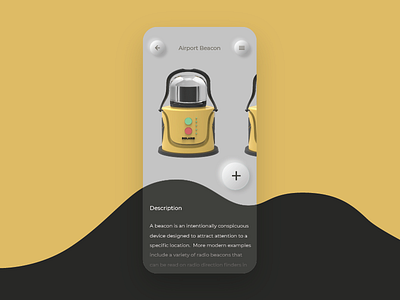 Neumorphism - Beacon App Screen 3d adobexd clean design neumorphism new rhinoceros3d screen simple soft softui trending ui vector xd