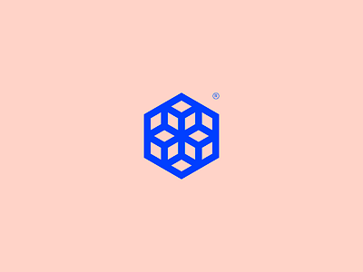 JIFTEX - Visual Brand brand geometric geometry hexagon icon logo mark minimalism simple
