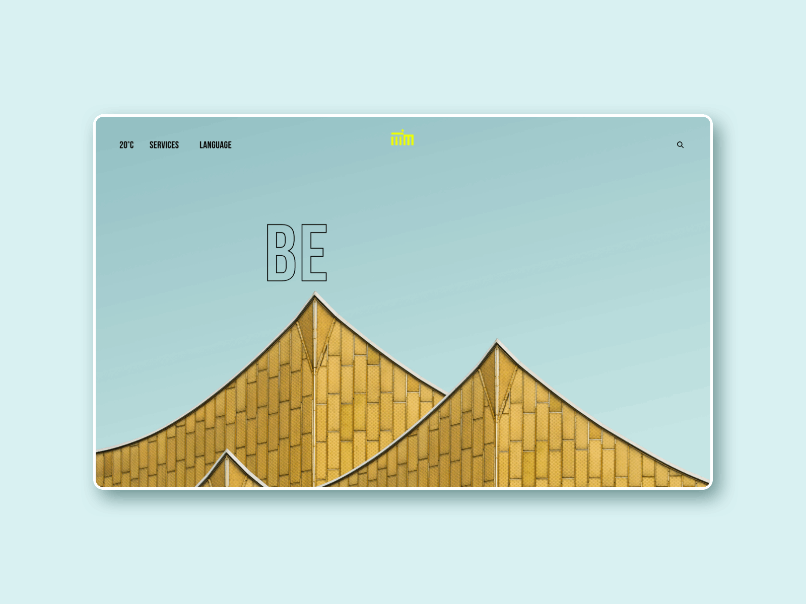 Berlin Redesign Animation design landing page redesign simple ui