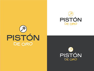 Pistón de Oro | Branding branding design identidad identity logo logotipo