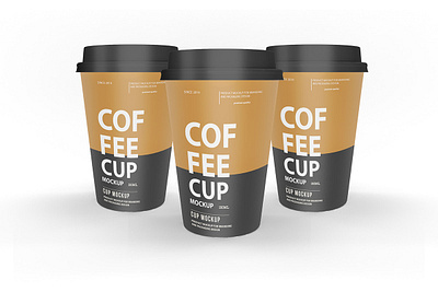 Free PSD Coffee Cup Mockup Set design freebie freebies mockup mockup design mockup psd mockup template