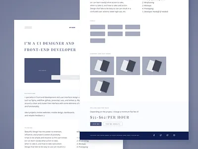 2020 Portfolio Design V1 clean clean design clean ui for hire forhire minimal portfolio simple texas ui user interface design user interface ui wireframes wireframing