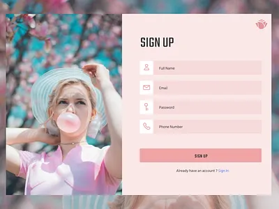 Daily UI #1 daily ui design flat landing page login page sign up ui website website design