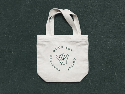 Good Boy Coffee Roasters - Tote Bag branding design icon tote bag