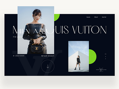 Hi Min, I Stand Here "Từ Chiều" desgin fashion graphicdesign inteface kaixapham typography ui ui ux design vietnam webdesign