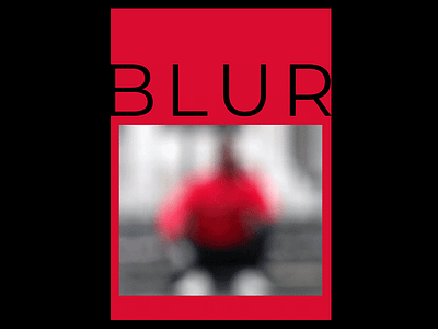 DAY 13. blur design designer graphic design graphic designer london photography poster poster design typography united kingdom