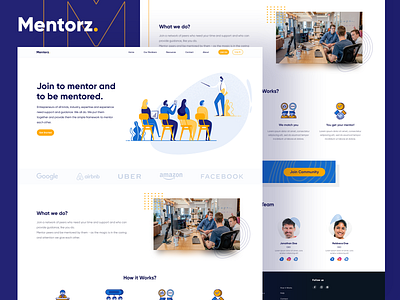 Mentorz Web business colour corporate dailyui fianance inspiration mentoring photoshop professional startup ui desing uidesign userinterface web ui website websites