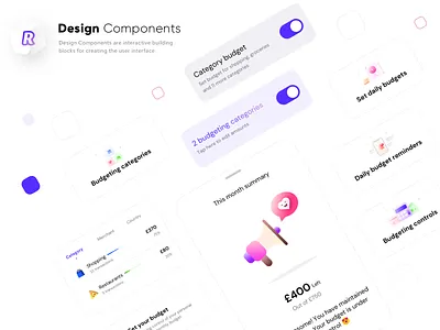 Revolut version 1 design components app apple assignment brand identity budget reminder casestudy components design graphics icons illustrations ios neel prakhar presentation restaurant sharma shopping switch ui ux
