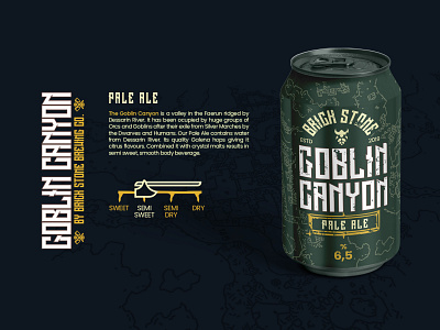 Goblin Canyon packaging beer beer label beer packaging brand identity branding brewery brewery branding brewing identity label packaging packaging design product