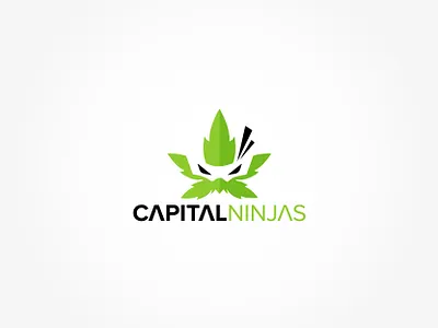 Capital Ninjas branding cannabis logo finance logo icon design logo identity logo inspiration