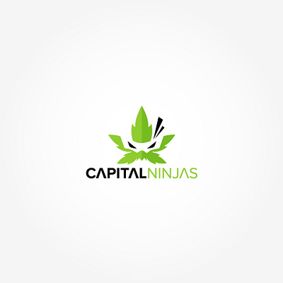 Capital Ninjas branding cannabis logo finance logo icon design logo identity logo inspiration