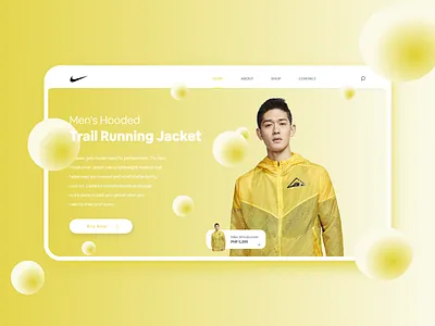 Nike Website Store art branding design illustration logo nike ui web website