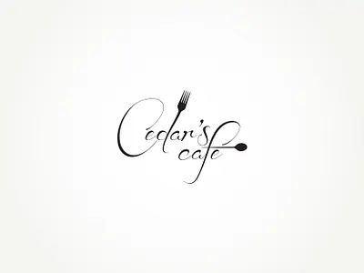 Cedar s Cafe branding cafe logo cafeteria food logo identity logo inspirations restaurant typography