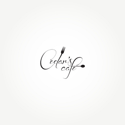 Cedar s Cafe branding cafe logo cafeteria food logo identity logo inspirations restaurant typography