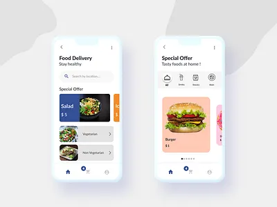 Food delivery app app app design design food app food delivery app ui ux